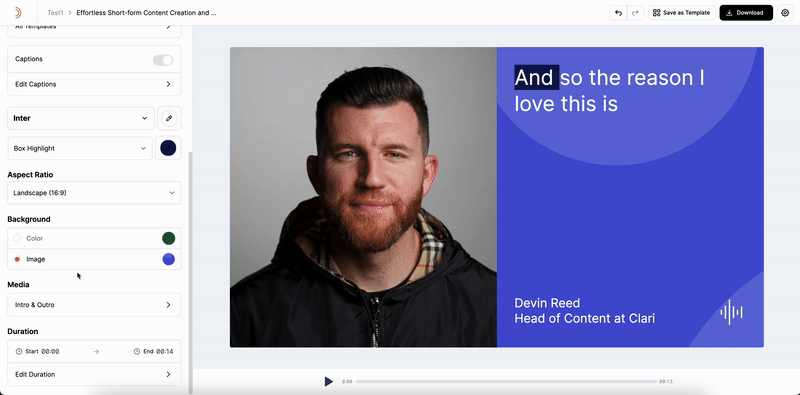 Content Lab Brand Kits and Clip Templates