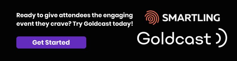 create engaging virtual events with Goldcast 