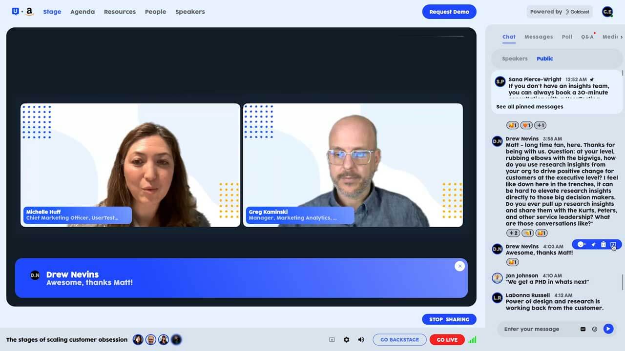 User testing + Amazon: The Stages of Scaling Customer