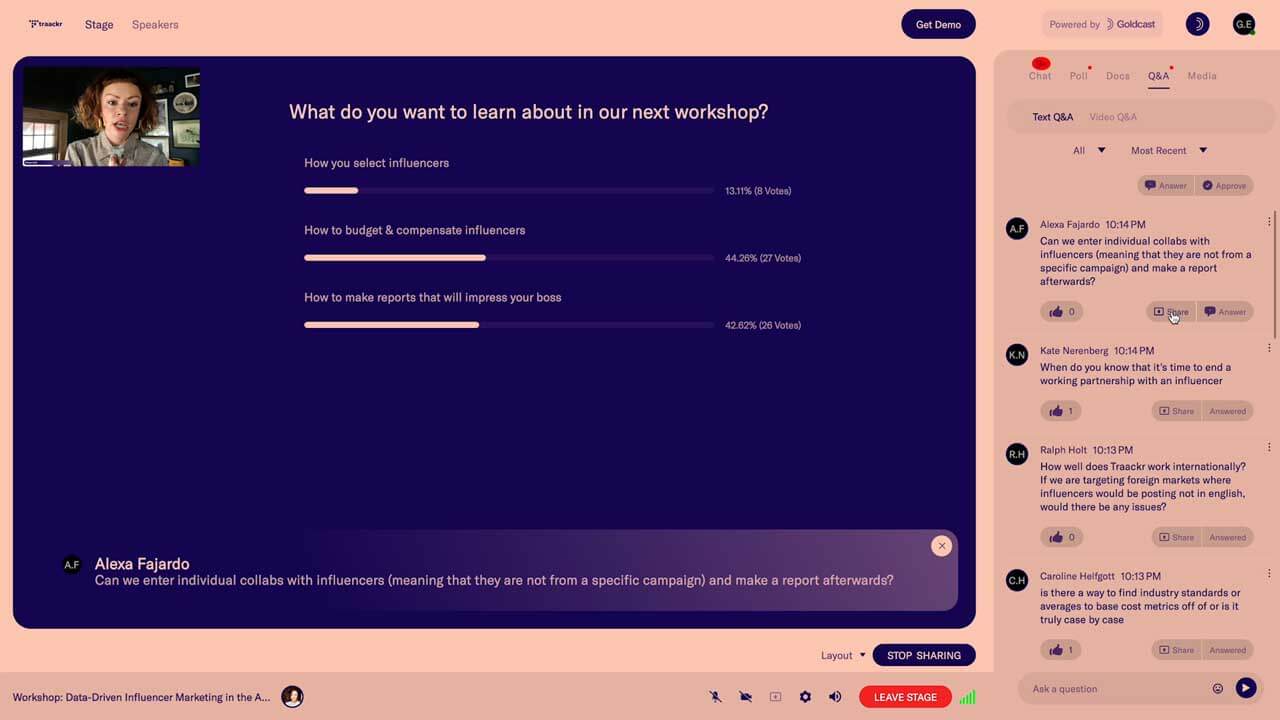 Workshop: Data driven Influencer Marketing 