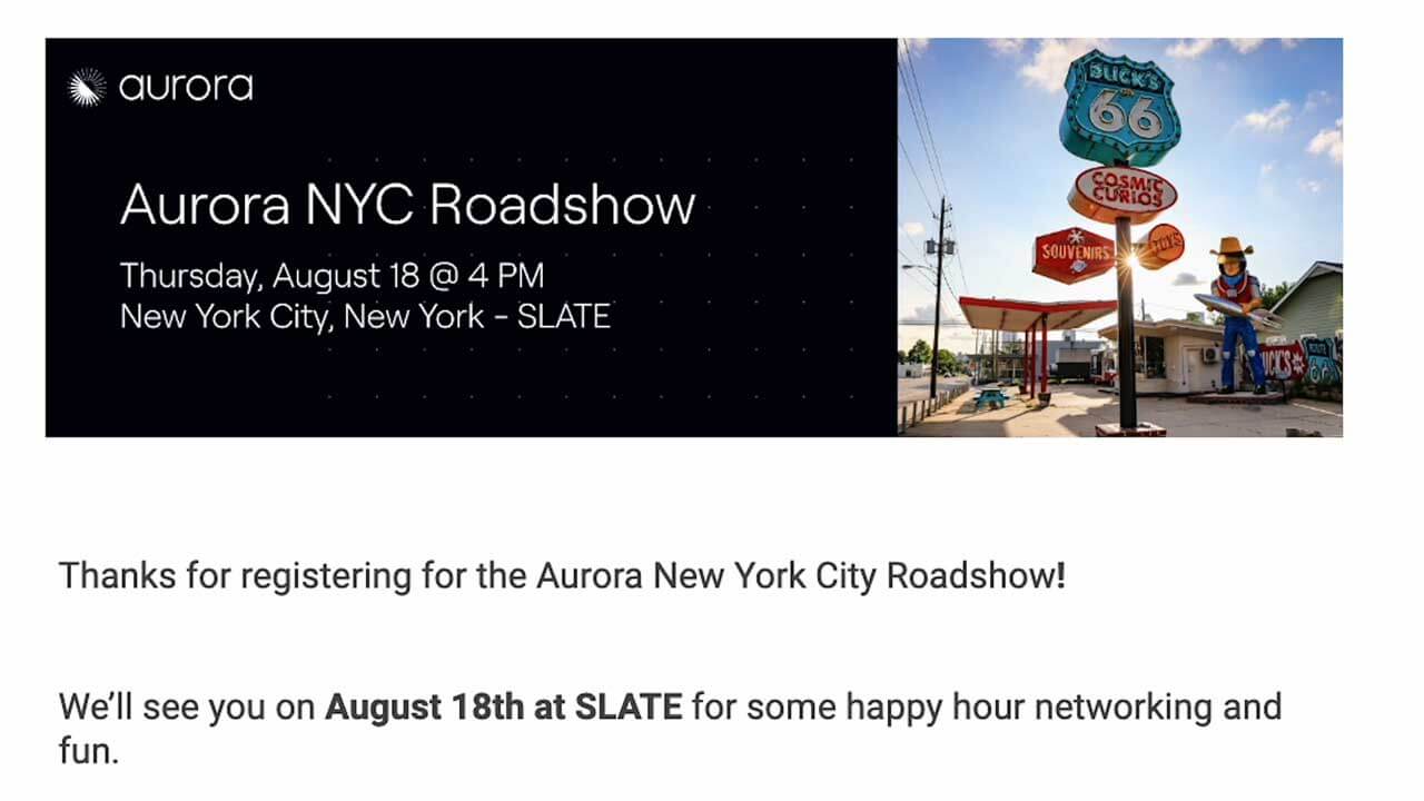NYC roadshow
