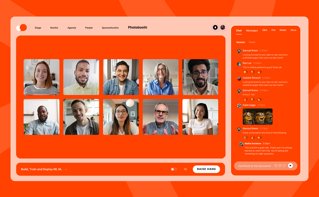 Bring the fun with interactive games.