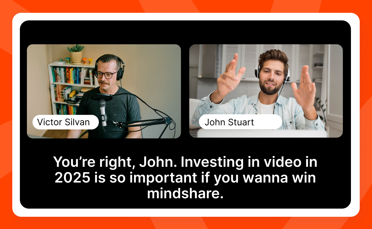 Make your content inclusive with captions.