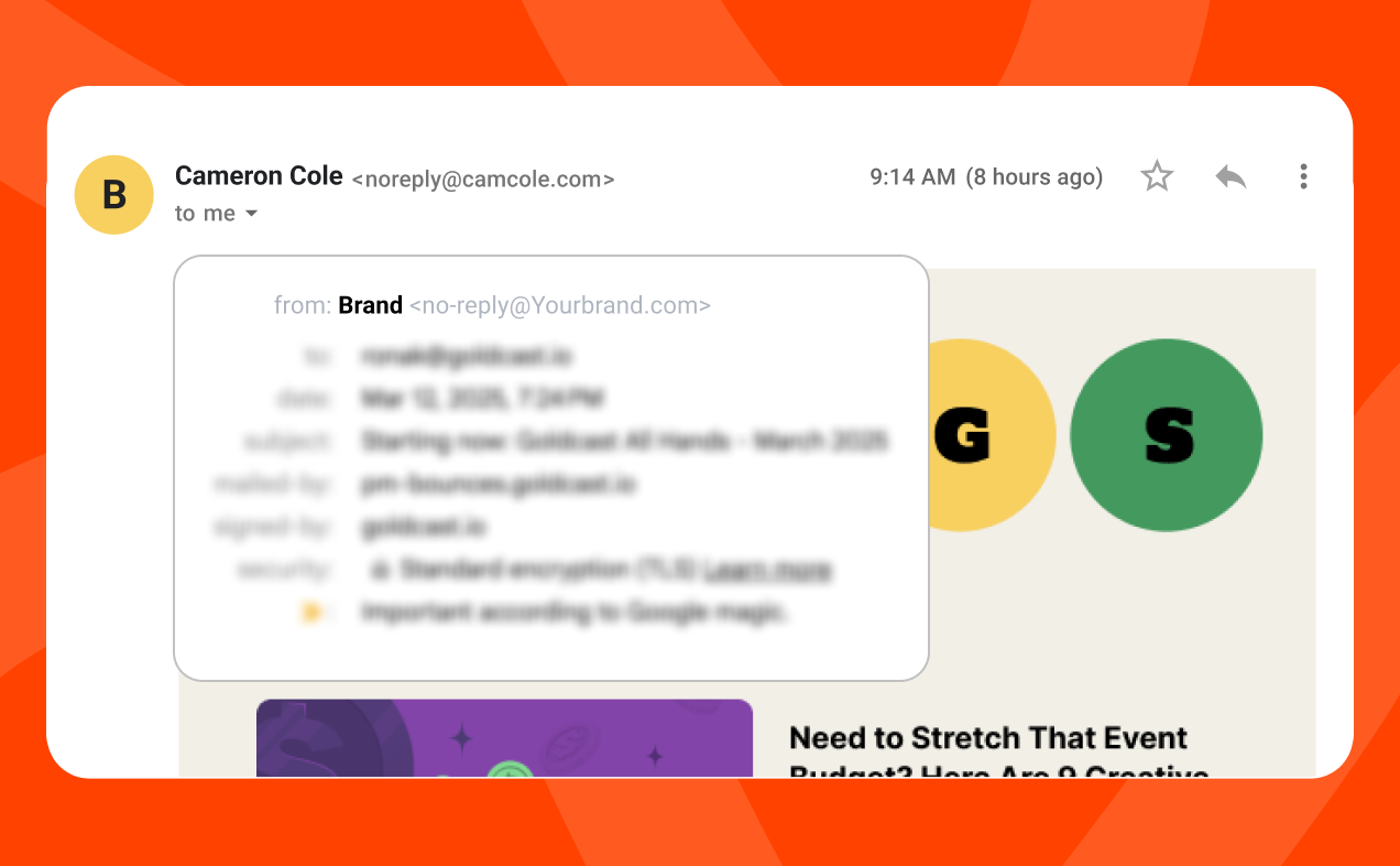 Send emails that match your brand.  