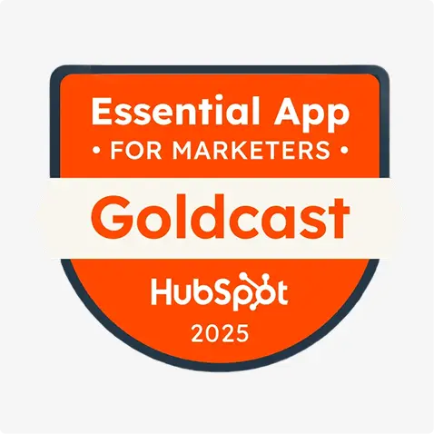 Essential app for marketers award 2025 by hubspot